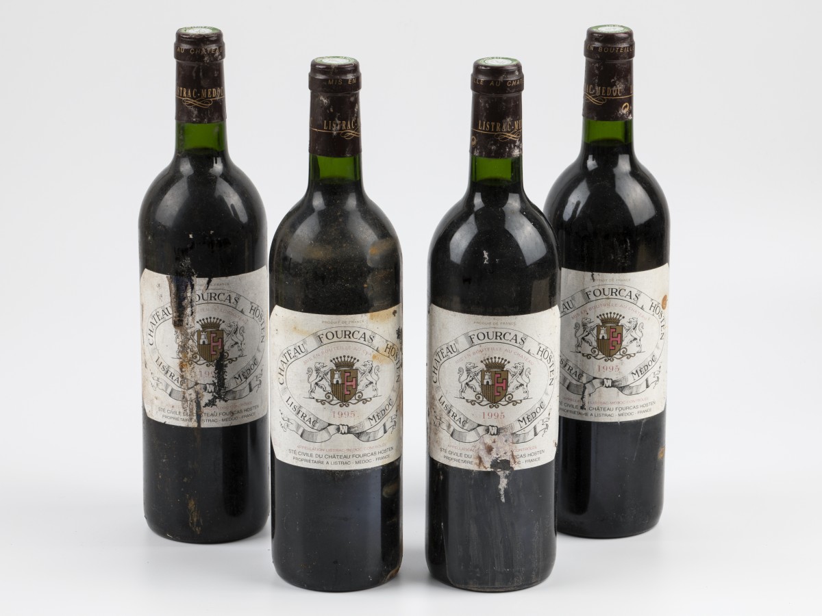 (4) Chateau Fourcas Hosten - Listrac Medoc - 1995.