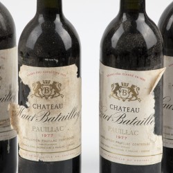 (4) Chateau Haut-Batailley - Pauillac - 1977.