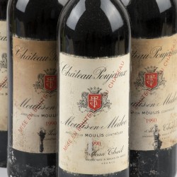 (6) Château Poujeaux - Moulis-en-Médoc Cru Bourgeois - 1990.