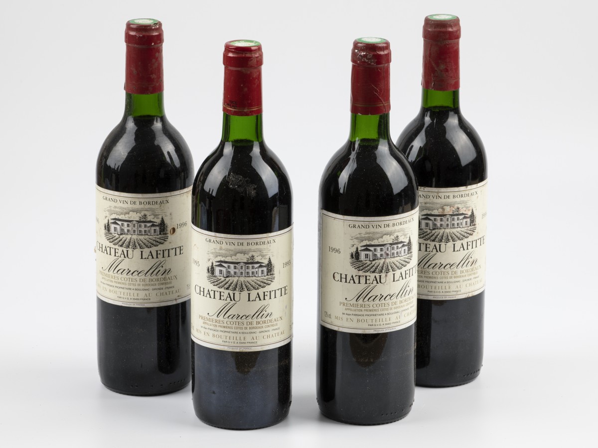 (4) Chateau Lafitte - Marcellin - 1995.