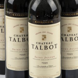 (6) Chateau Talbot - Saint-Julien - Grand cru classé - 1988.