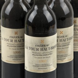 (6) Château La Tour Haut-Brion - Pessac-Léognan - Grand cru classé des graves - 1993.