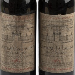 (2) Chateau La Lagune  - Haut-Médoc - 1967.