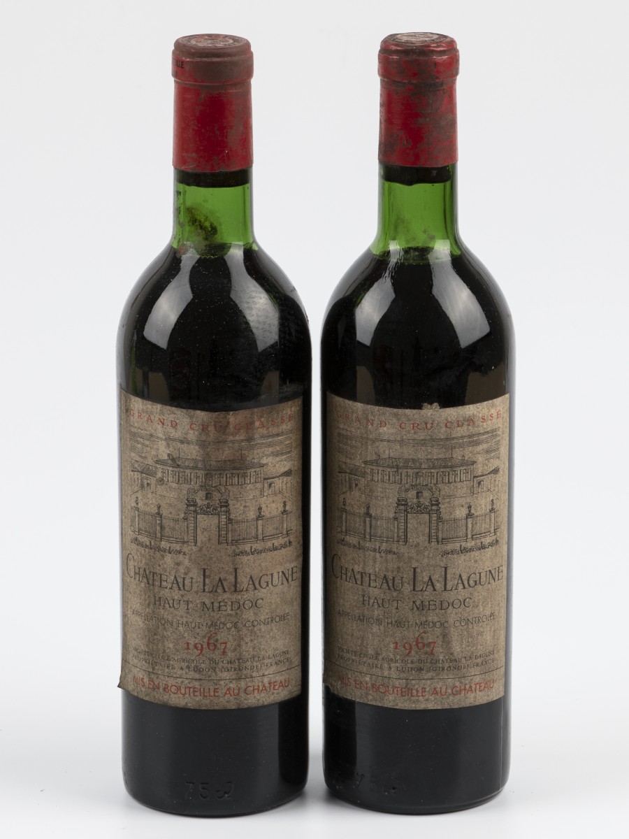 (2) Chateau La Lagune  - Haut-Médoc - 1967.