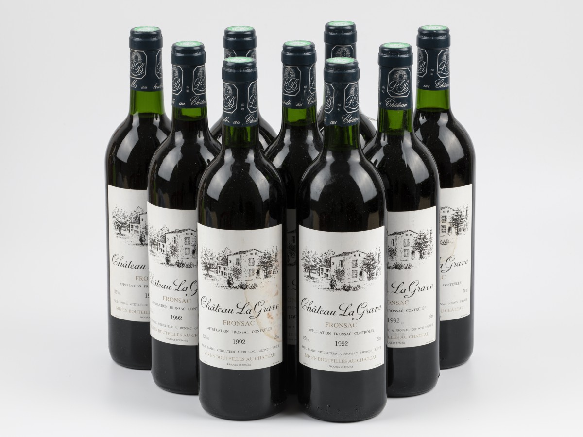 (9) Château La Grave -  Fronsac - 1992.