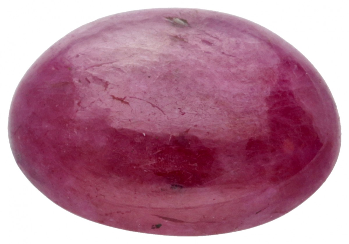 ITLGR-gecertificeerde natuurlijke robijn 4.01 ct.