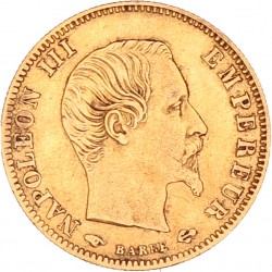 France. Napoleon III. 5 Francs. 1859 A.