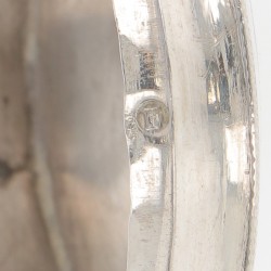 Pepermunt doosje zilver.
