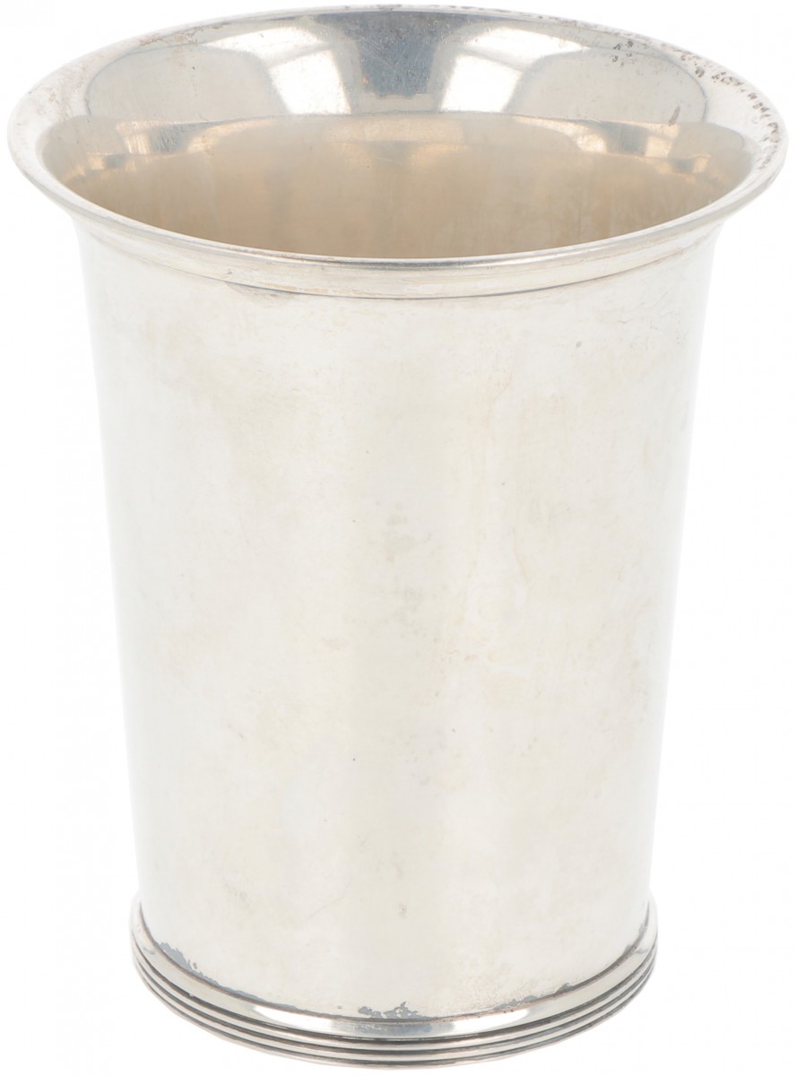 Lepelvaasje zilver.