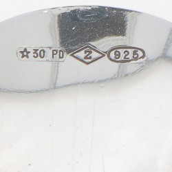 Bonbonschaaltje zilver.