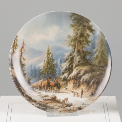Ludwig Muninger - Furstenberg - Muninger's Romantic Winter Impressions, borden (8)