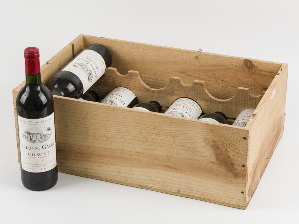 (8x) Chateau Gazin -  Graves - 1985.
