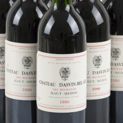 (6) Chateau Dasvin-Bel-Air - Cru Bourgeois - Haut-Médoc - 1990.