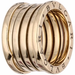 Geelgouden Bvlgari B.Zero1 5-band ring - 18 kt.