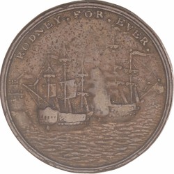 Great Britain. N.D. (1781). Rodney for ever.