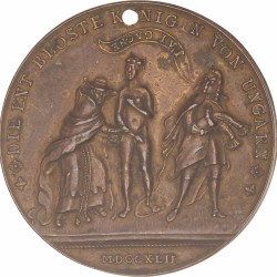 Austria. Empire. 1742. Satiric piece on the Austrian occupation of Bavaria.