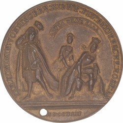 Austria. Empire. 1742. Satiric piece on the Austrian occupation of Bavaria.