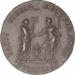 Italian states. Papal states. N.D. (1504 - 1505). Peace between Louis XII and Ferdinand of Aragon, under the auspices of the Pope.