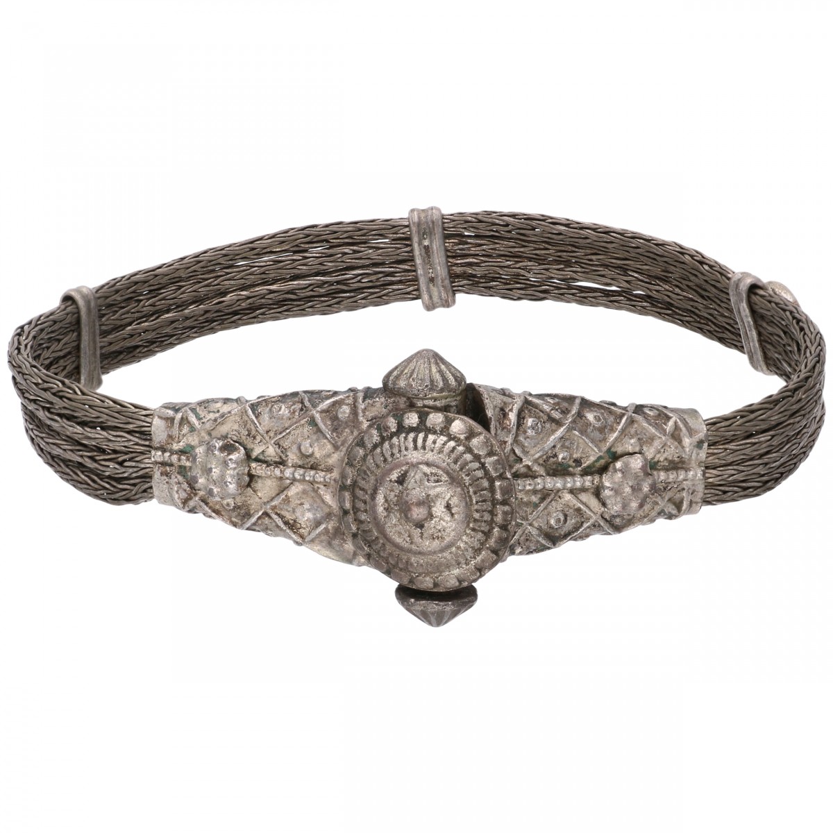 Tribaal zilveren armband - BWG.