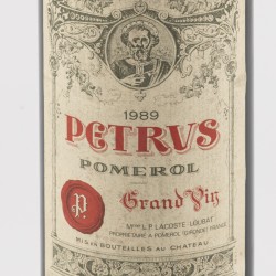 Château Petrus - Pomerol  - 1989.