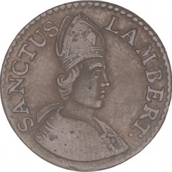 Spanish Netherlands. Prince Bishopric of Liege. N.D. (Around 1700). Token of the chapter of the St. Lambert Cathedral.