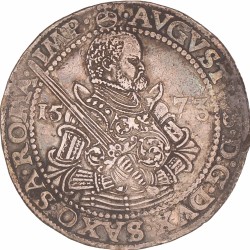 German states. Saxony - Albertine line. August. Thaler. 1573.