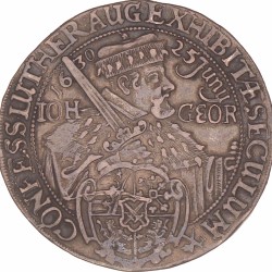 German states. Saxony - Albertine line. Johan Georg I. ½ Thaler. 1630.