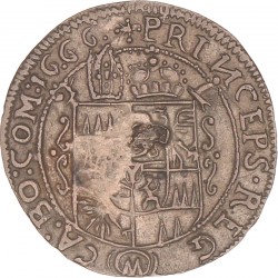 Austrian states. Olmütz. Karl II von Liechtenstein-Castelcorn. 3 Kreuzer. 1666.