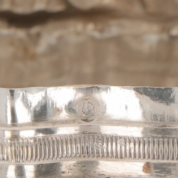 Pepermunt doosje zilver.