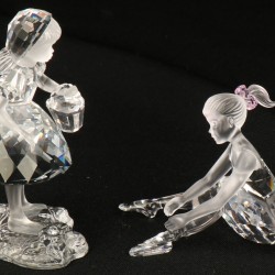 (2) delig lot Swarovski miniaturen