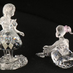 (2) delig lot Swarovski miniaturen