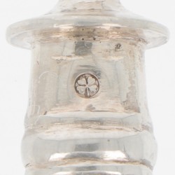 (3) delig lot kaasscheppen & botermes zilver.