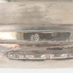 Pepermunt doosje zilver.