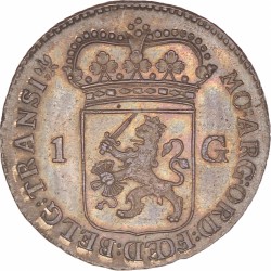 1 Gulden -Generaliteits-. Gelderland. 1795. Prachtig / UNC.