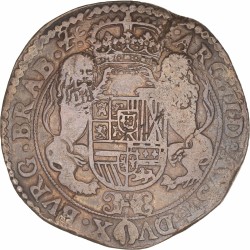 Dukaton. Brabant. Antwerpen. Filips IV. 1636. Fraai / Zeer Fraai.