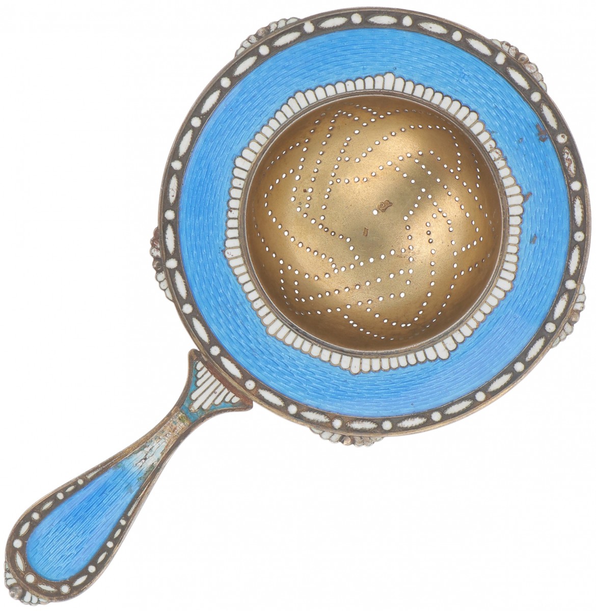 Theezeefje zilver.