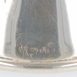 Tafelkandelaar zilver.