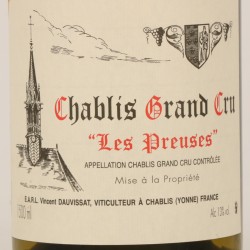 (150 cl) Dauvissat Le Preuseur - Chablis Grand Cru - 2013.