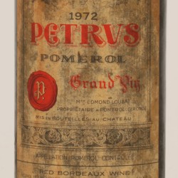 Château Petrus - Pomerol - 1er Grand Cru Classé - 1972.