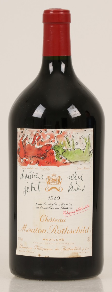 (300 cl) Château Mouton Rothschild - Pauillac - 1er Cru Grand Classé - 1989.