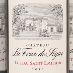 (6) Château la Tour de Pégur - Lussac Saint Emilion - 2012.