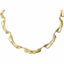 Geelgouden Lapponia design collier - 14 kt.