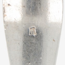 Lepel (Amsterdam Simon Woortman 1789-1811) zilver.