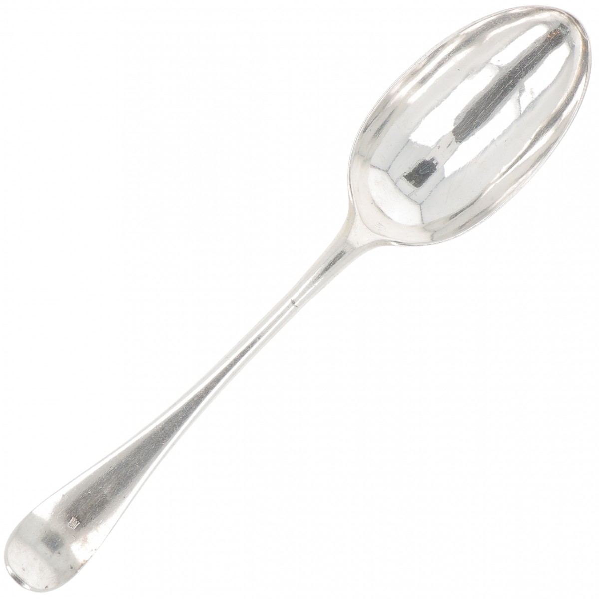 Lepel (Amsterdam Simon Woortman 1789-1811) zilver.