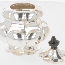 (3) delig koffieservies zilver.
