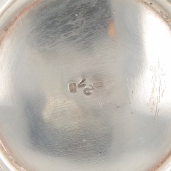 Koffiepot zilver.