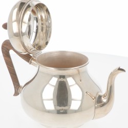Theepot zilver.