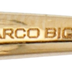 Marco Bicego 18 kt. geelgouden oorbellen bezet met blauwe topaas en citrien.