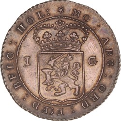 1 Gulden. 1802. Prachtig -.