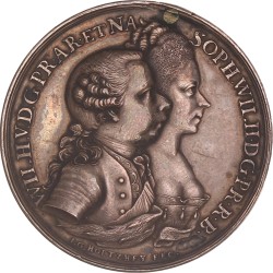 Nederland. Amsterdam. 1768. Intocht Willem V en prinses Wilhelmina van Pruissen in Amsterdam.